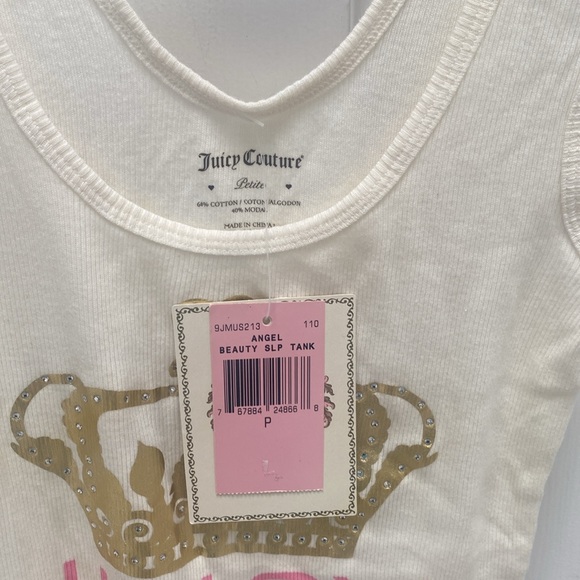 NWT Juicy Couture crown sleep tank - Picture 2 of 6
